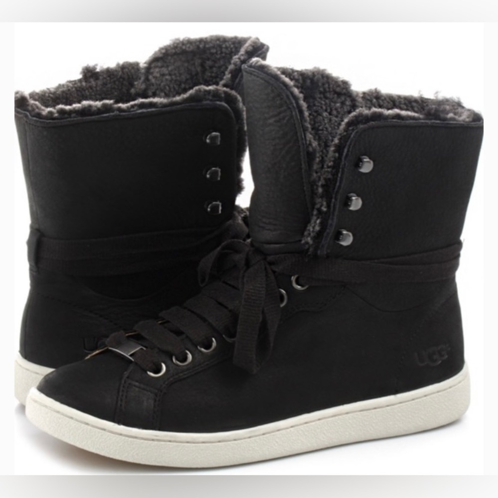 Ugg High Top Shearling Sneaker